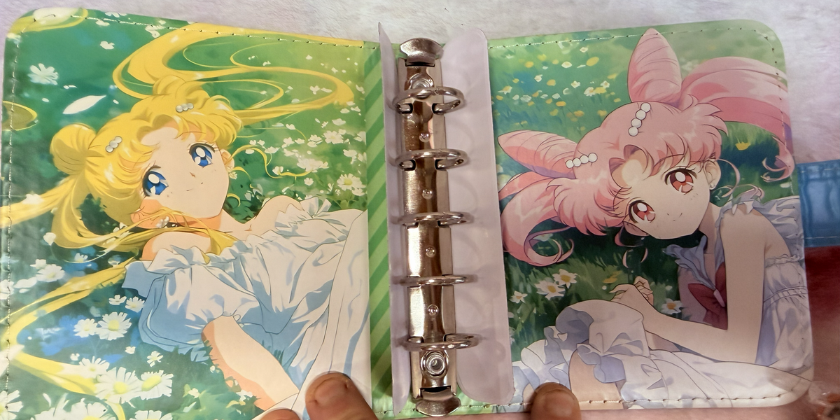 Sailor Moon 5 Ring Binder