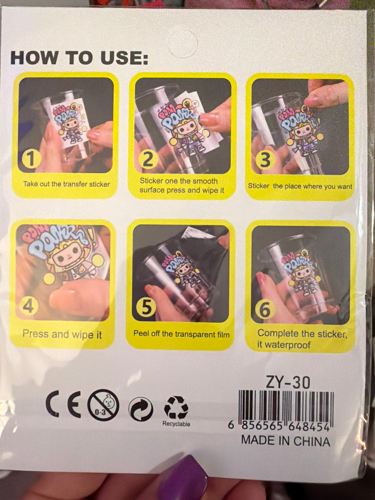 Snoopy decals